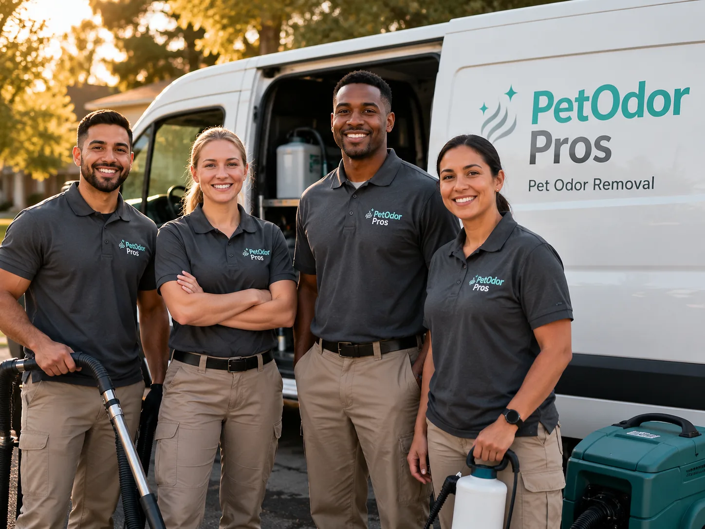 Pet Odor Removal team serving Pleasant Grove, CA